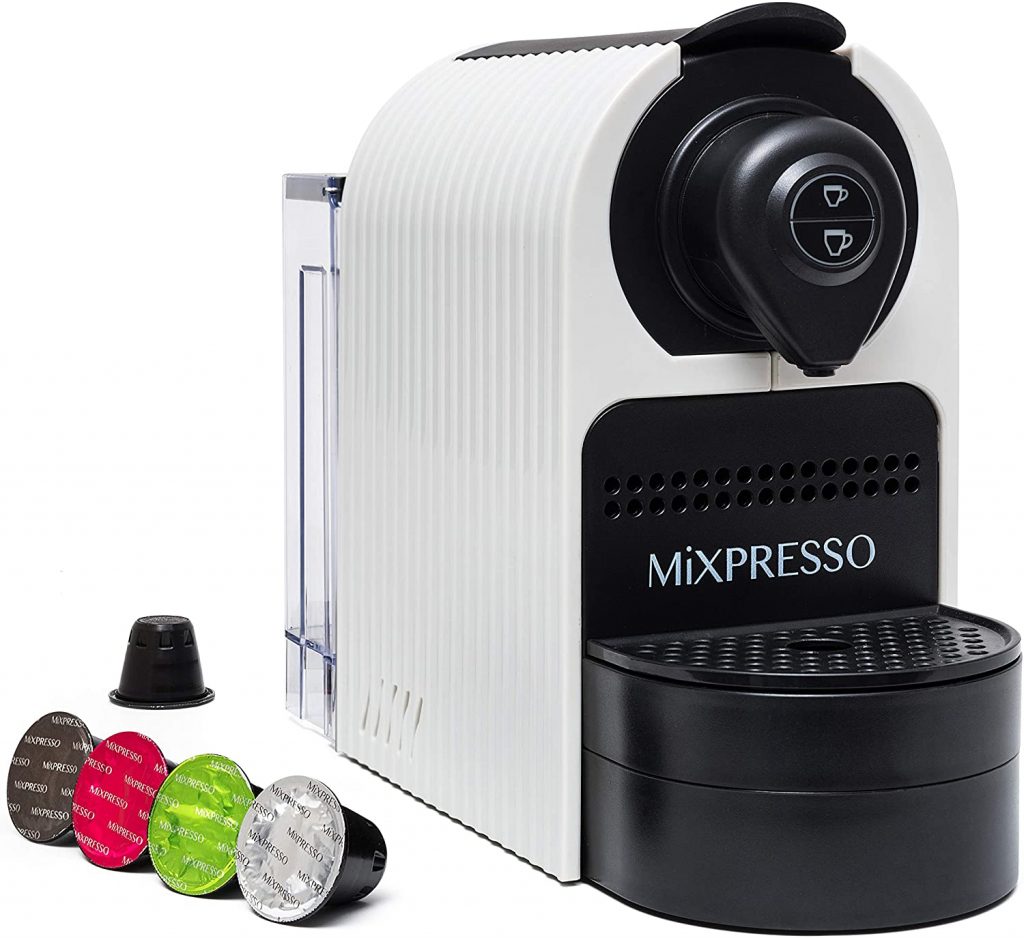 Best capsule style espresso machine Mixpresso for $79.99
