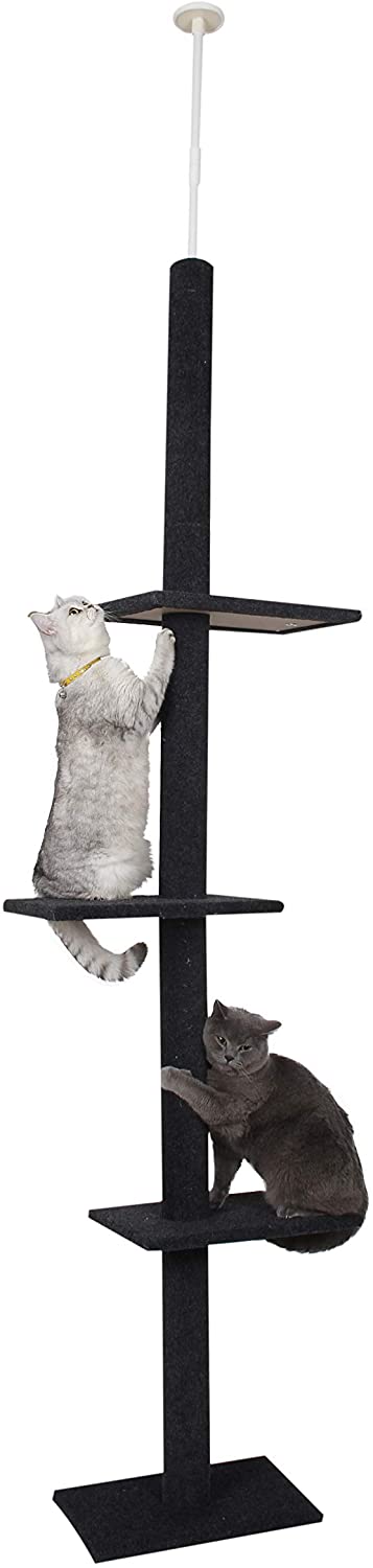 Cat Craft Three Tier Floor-to-Ceiling Cat Tree for apartment cats