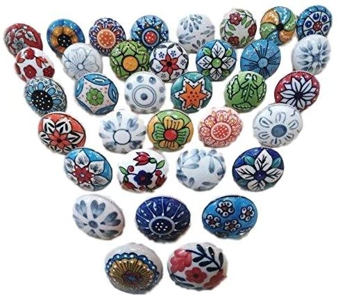 Vintage style ceramic knobs from Amazon