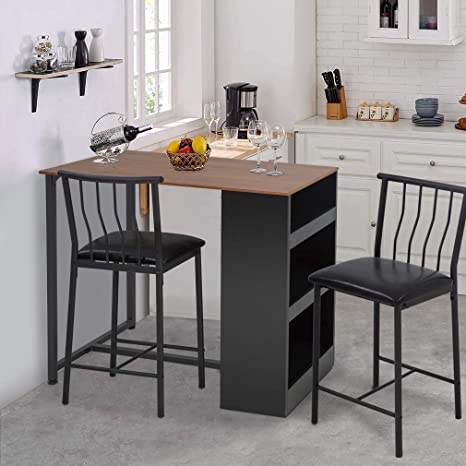 Dining Table Set Kitchen Table and Chairs Dining Room Table Set for Small Spaces Dining Table for 2 Modern Home Furniture Rectangular