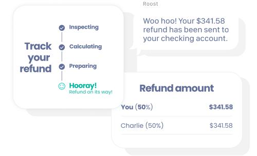 Roost refund payable software